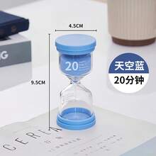 1Pc Multicolor Timing Hour Glass 5/15/30Min Time Management Sand Clock Artistic Desktop Ornament Decorative Sand Timer For Home Office Interior Decoration - Multicolor - View 8
