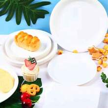 Disposable Plates Suitable For Picnics And Parties - Multicolor - View 2