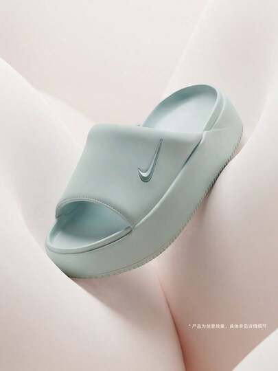Nike 女士 WMNS NK CALM ELEVATION 拖鞋 HJ5601-008