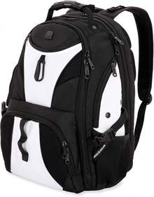 1900 Scansmart Tsa 17 Mochila para laptop Mochila para portátilUnisex adulto - Blanco/Negro - Ver 8
