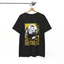 T-Shirt With A Worn Rat Design - Black - View 1