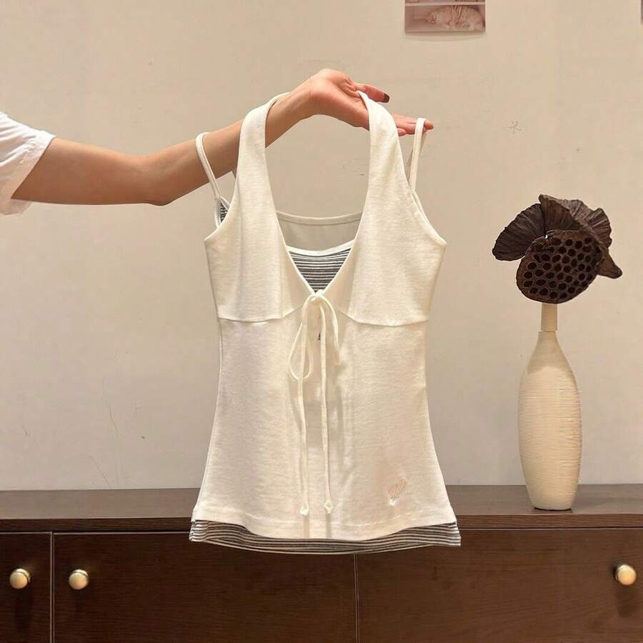 Women Tank Tops & Camis - White - View 1