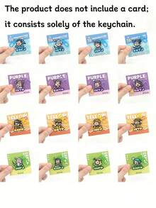MBTI 16 Personalized Types Acrylic Keychain, Cute Personalized Gift For Students And Backpack Decoration - Multicolor - View 8