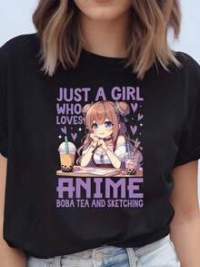 Women T-Shirts - Black - View 8