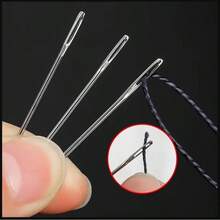 1 Portable Sewing Kit, 6pcs/Set Sewing Accessories Including 5pcs Needles, 1roll Thread, Handmade Sewing Supplies; Portable Travel Sewing Tool Kit With Needles, ThreadsBasic Sewing Accessories For Quick Mending - Sewing Needle and Thread Set - View 6