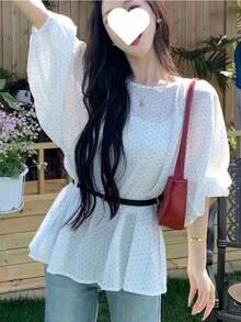 Women Tops - White - View 4