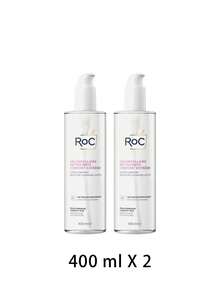 ROC [مجموعة] ماء التنظيف الميسيلار فائق الراحة 400 مل * 2 - شفاف - مشاهدة 2