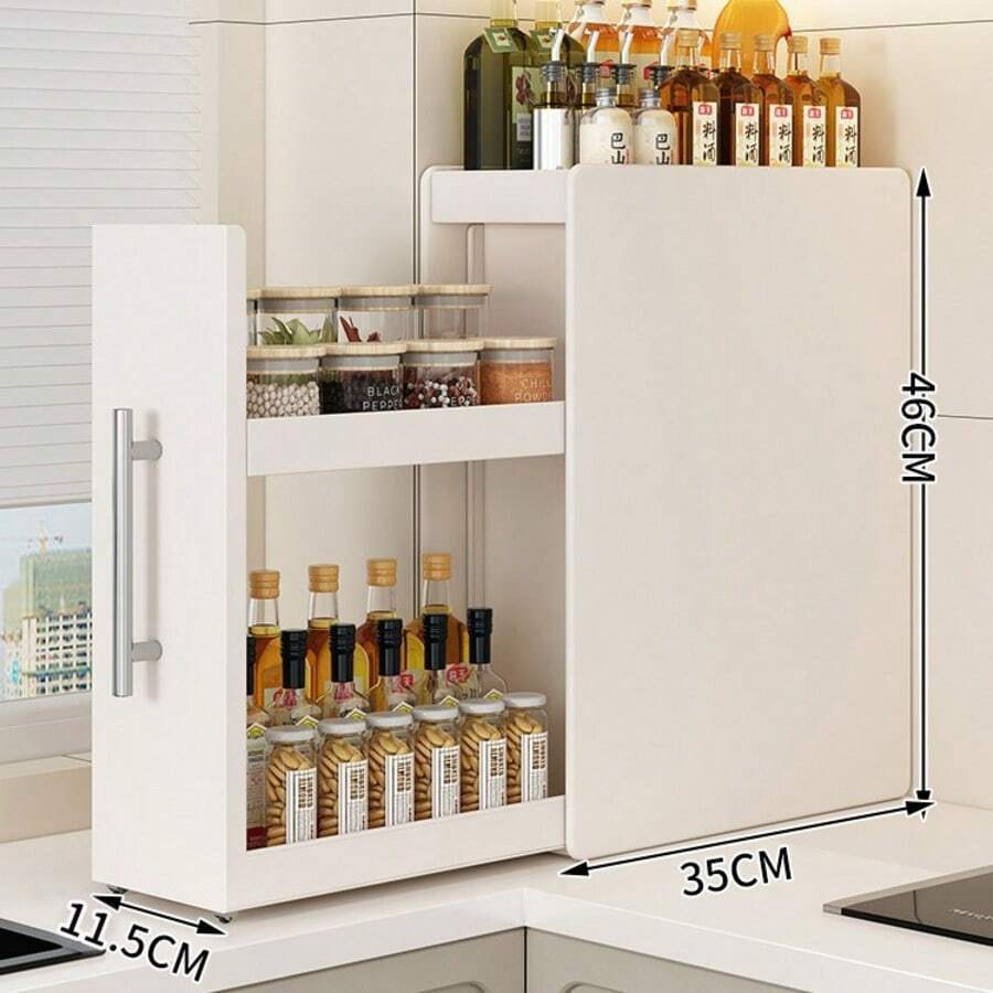 Spice Racks - Weiß 3 Schichten - Übersicht 1