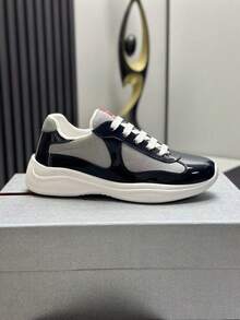 Chaussures de sport décontracté haut de gamme pour hommes, chaussures décontracté d'affaires, chaussures de course respirantes en maille, chaussures décontracté noires - Multicolore - Voir 3