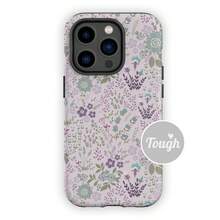 Wisteria Scattered Flowers Mobile Phone Case For Apple 17, 16, 15, 14 MagSafe Option - 白色 - 查看 11