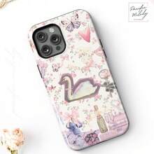 24h Shipping From DE Apple 17 Pro Max PlusPink Coquette Collage Phone Case, Cute Aesthetic Magsafe Case, Coquette Phone Case  15 13 14 12 11 Pro Max, Cute Collage  Case 23 24 25 26 - 1 Piece Of Picture Color - View 10