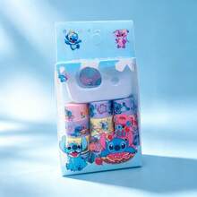 12入迷你 Lilo & Stitch 動漫貼紙，防水 DIY 手作貼紙，適用於日記本、剪貼簿、筆電、水瓶、滑板、汽車與安全帽。理想禮物、開學文具、教師禮品、節慶裝飾與 DIY 標籤 - A - 查看 5