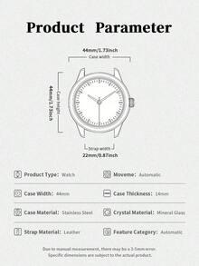 FOSSIL Stainless Steel Everyday Commute Watch, Minimalist & Fashionable ME3180 - Silver - View 6