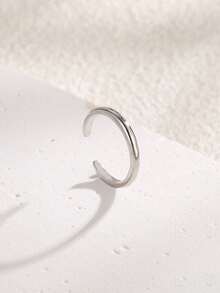 4PCS/Set Anillos para los dedos de los pies ajustables, diseño minimalista con circonita microincrustada en forma de flor, hipoalergénico, adecuado como accesorio multifuncional de playa para mujeres, perfecto para festivales y eventos musicales, adecuado para todas las estaciones. - Multicolor - Ver 4