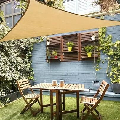 High Density Breathable Multi-Functional Outdoor Sunshade Net, High Density UV-Resistant, Anti-Snow, Anti-Freeze, Suitable For Yard, Picnic, Car Canopy, Garden, Balcony, Corridor Pavilion, Beach, Yard And Roof, Easy To Install, Reinforced Corners, Durable And Sturdy Edges.