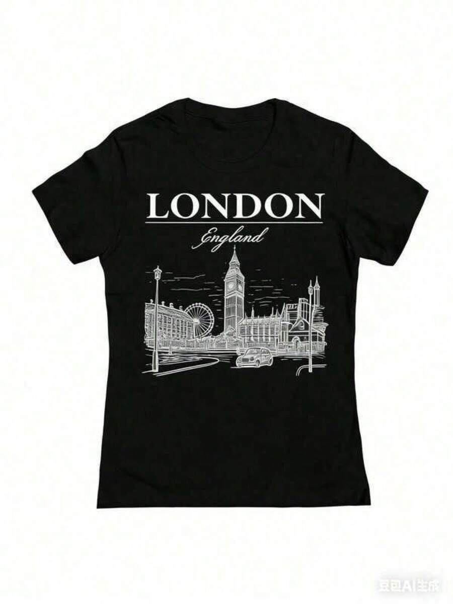 Women T-Shirts - Black - View 1