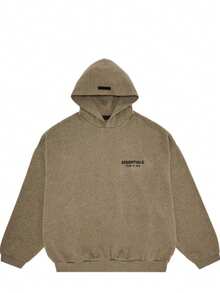 Fear Of God Essentials Fleece Hoodie (FW24) Unisex - 石楠灰 - 查看 15