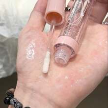 HERORANGE 晶莹透明唇油，透明玻璃凝胶质地，持久保湿，防水防汗防脱皮，淡化唇纹，男女通用，适合学生、旅行、婚礼和节日礼物。 - 多色 - 查看 10