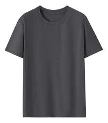 Oversize T-Shirt, Various Colors, 4-Pack, Cotton - Black - View 7