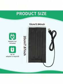 USB Powered Plant Heating Pad, Seedling Heating Mat, Indoor Tray Plant Hydroponics Heating Pad, Dough Fermentation Heater, Suitable For Indoor Gardening And Seed Germination, No Battery Required - Multicolor - View 10