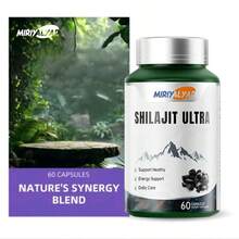 Miriyalyad Optimal Potency | Shilajit Ultra | Adaptogen Energy Stamina Immune Antioxidants | Made In USA | 60 Capsules - 1PCS - View 2