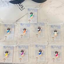 1/5个迷你耶稣雕像,附赠励志贺卡和幸运祝福信封卡 - A - 查看 7