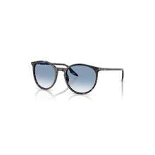 Ray-Ban 54mm Polarized Gradient Round Sunglasses |  | Men Sunglasses - 藍色哈瓦那 - 查看 2