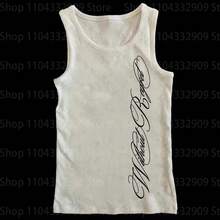 Ropa Kawaii con estampado de chicas lindas para mujer, Tops Retro Harajuku de manga larga, ropa de calle, tops estampados de estilo Y2k a, verano 2026 - BLANCO 03 - Ver 1