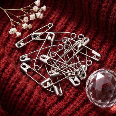 50pcs/Set Casual Stainless Steel DIY Pin For Women For DIY Jewelry Making