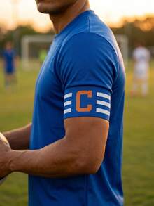 Captain's Armband, Captain's Armband, Soccer Team, Futsal, Volleyball, Sports, Various Colors - 藍色 - 查看 3