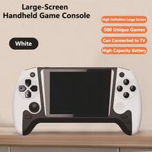 YIYI 500-In-1 經典復古手持遊戲機,便攜式 3.5 吋 HD 大螢幕遊戲機,1020mAh 可充電電池,支持 1/2 人遊戲與電視連接,適合作為聖誕節、生日和節日禮物送給男士和女士 - 1 件 - 查看 19