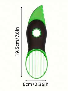 1pc Plastic Rubber Avocado Slicer & Pitter Manual Multifunctional Kitchen Tool, No Power Needed. Durable Plastic Blade For Slicing, Coring And Peeling Avocados Effortlessly - Multicolor - View 16