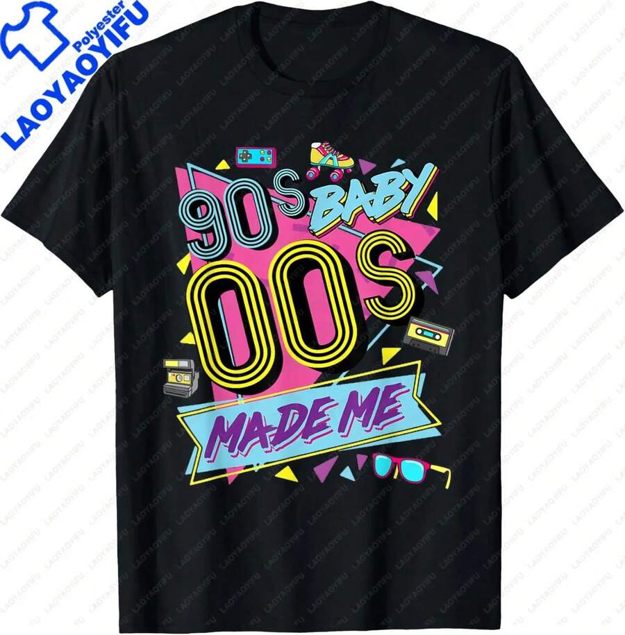 Camiseta Arcade clásica Retro Vintage de videojuegos de los años 80 y 90, ropa de calle para Hombre, camiseta Vintage estética para Hombre 0QHQ - 10 - Ver 1