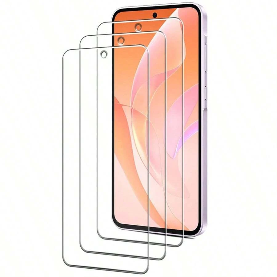 CSDZ 3 High-Definition Glass Screen Protectors, Compatible With Camon18 Premier Spark 20C, Compatible With Tecno Phones, Compatible With IPhone Screen Protectors, Compatible With IPhone 11 Screen Protectors, Compatible With IPhone 15, Compatible With IPhone 13, Phone Accessories, Waterproof, Scratch Resistant [International Version Not Local Version]