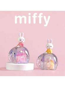Miffy大象盲盒系列 - 可愛收藏級乙烯基公仔，神秘驚喜玩具，包含8款常規設計 + 4款隱藏稀有版。可愛卡通角色公仔，適合擺放在桌面、書架等處。 - 彩色 - 查看 2