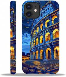 Case For IPhone 16 Pro, Colorful Pineapple Design, Liquid Silicone Case, Impact Resistant, Anti-Scratch, Shockproof - 羅馬競技場 - 查看 2