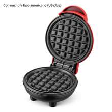Waflera Sandwichera Mini para Hogar, Máquina para Waffles y Pan de Desayuno, Parrilla Compacta Antiadherente para Cocina - Ver 7