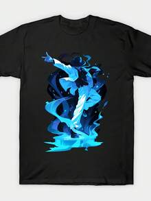 Men Sports Tees & Tanks - 黑色 - 查看 1