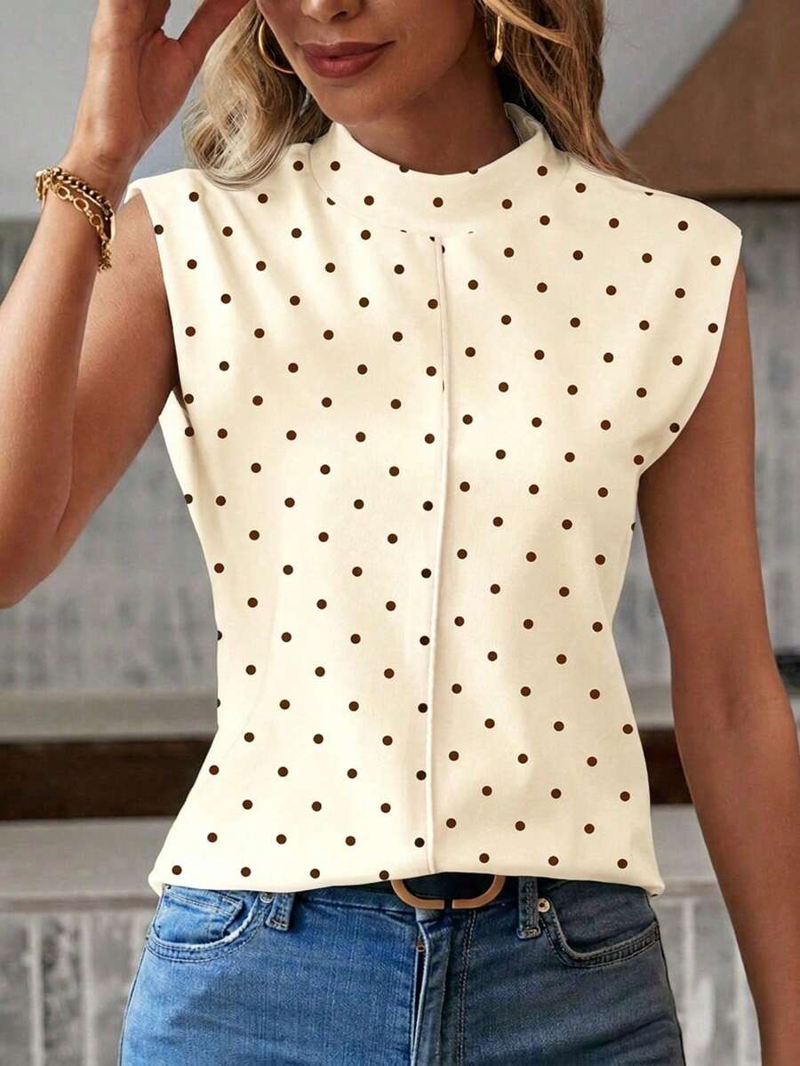 Camiseta clásica de mujer de manga corta, sencilla y casual, versátil y de moda - Albaricoque - Ver 1