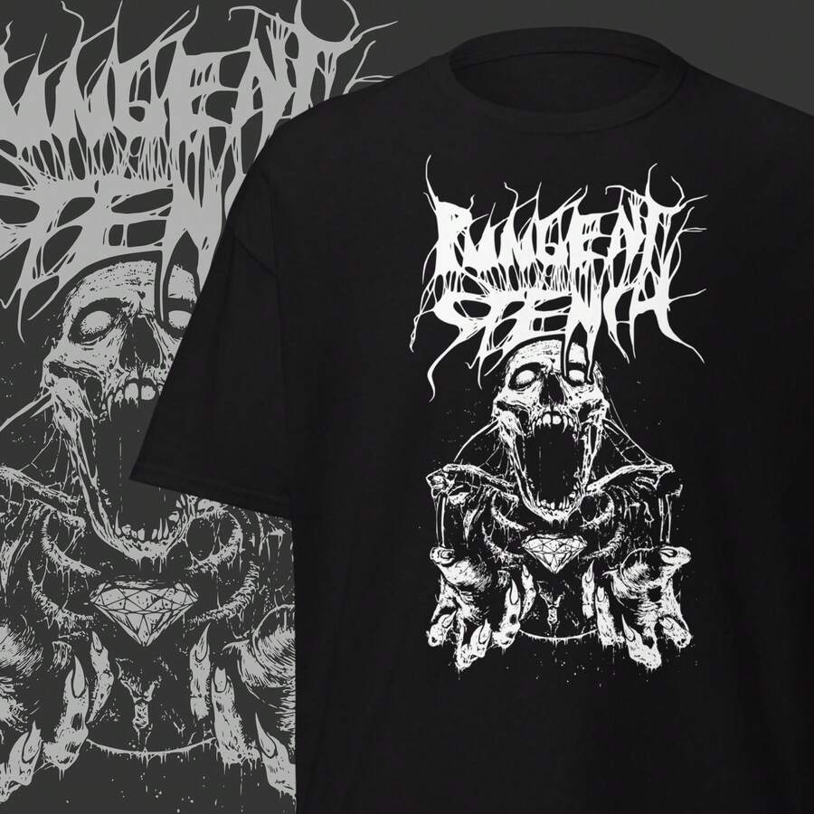 T-Shirt With A Strong Odor - Black - View 1