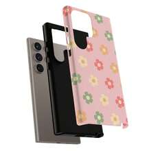 24h Shipping From DE Apple 17 16 15 Pro Max Plus Retro Daisy Pattern Rugged Case |   Floral Mobile Phone Case, Pink Green Yellow 23 24 25 26 - White - View 8