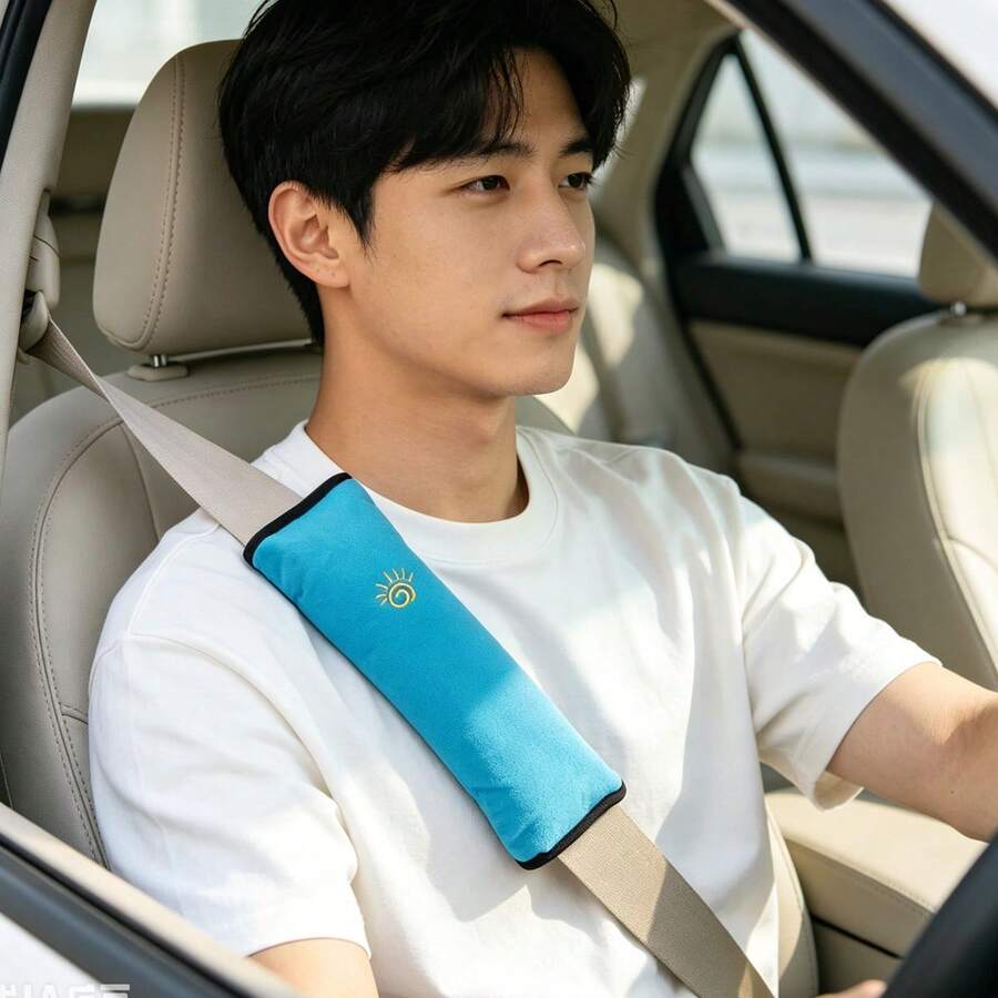 Almohadilla universal incorporada para hombro, almohadilla para cinturón de del coche, almohadilla para el pecho, cojín de protección para el hombro para mujeres - hombreras - Ver 1