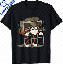 Classic Retro Vintage Arcade T-Shirt From The 80s And 90s Video Games, Men's Streetwear, Aesthetic Vintage T-Shirt For Men 0QHQ - 4 - 查看 11