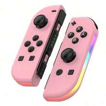 Switch Joy-Con Wireless Game Controller, Left & Right Hands, With RGB Lighting, Vibration, Colorful Lights, Motion Sensing, Bluetooth, 3D Joystick Control, No Drift - View 15