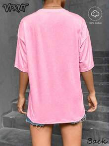 Women Sports Tees & Tanks - Ight Pink - View 4