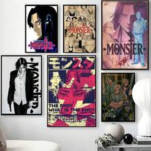 Monster Anime Classic Retro Wall Art, HD Canvas Print Poster, Suitable For Home, Living Room, Room Decoration Painting - Z10 - View 2