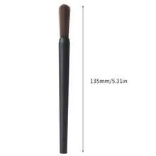 1/2pcs Professional Coffee Grinder Brush, PS Handle With Nylon Bristles, Coffee Grounds Cleaning Brush, Suitable For Barista Kitchen, Essential Home Coffee Bean Accessory - Multicolor - View 3