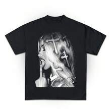 Women T-Shirts - Black - View 1
