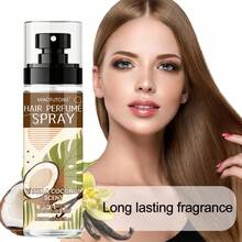 Bruma para el cabello y el Body con aroma a coco en 3 en 1, se puede rociar en el cabello para frescura, en el Body para fragancia y en la ropa de cama para noches de citas y regalos del Día de San Valentín - Spray para el cabello con aroma a vainilla y coco - Ver 8