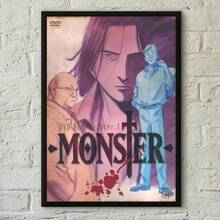 Monster Anime Classic Retro Wall Art, HD Canvas Print Poster, Suitable For Home, Living Room, Room Decoration Painting - z2 - 查看 1